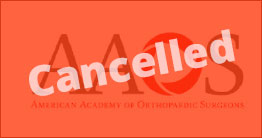 Cancelled AAOS Meeting 2020 (Orlando, United States)